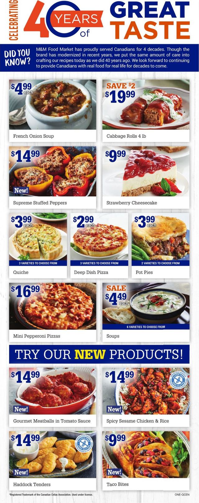 M&M Food Market Flyer from 10/22/2020
