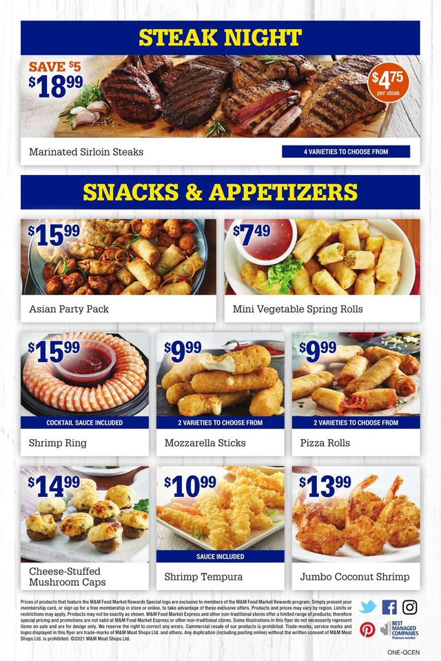 M&M Food Market Flyer from 02/18/2021