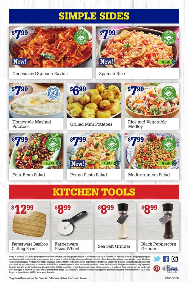 M&M Food Market Flyer from 04/22/2021