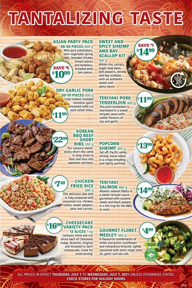 M&M Food Market Flyer from 07/01/2021