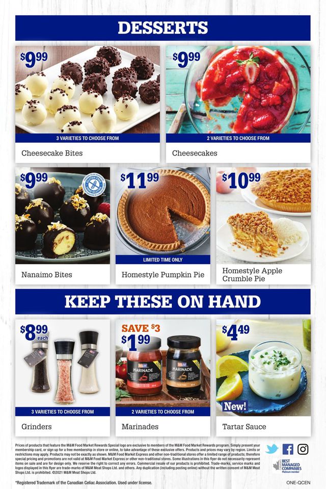 M&M Food Market Flyer from 09/30/2021