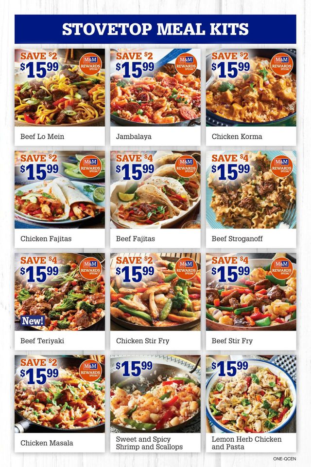 M&M Food Market Flyer from 10/21/2021