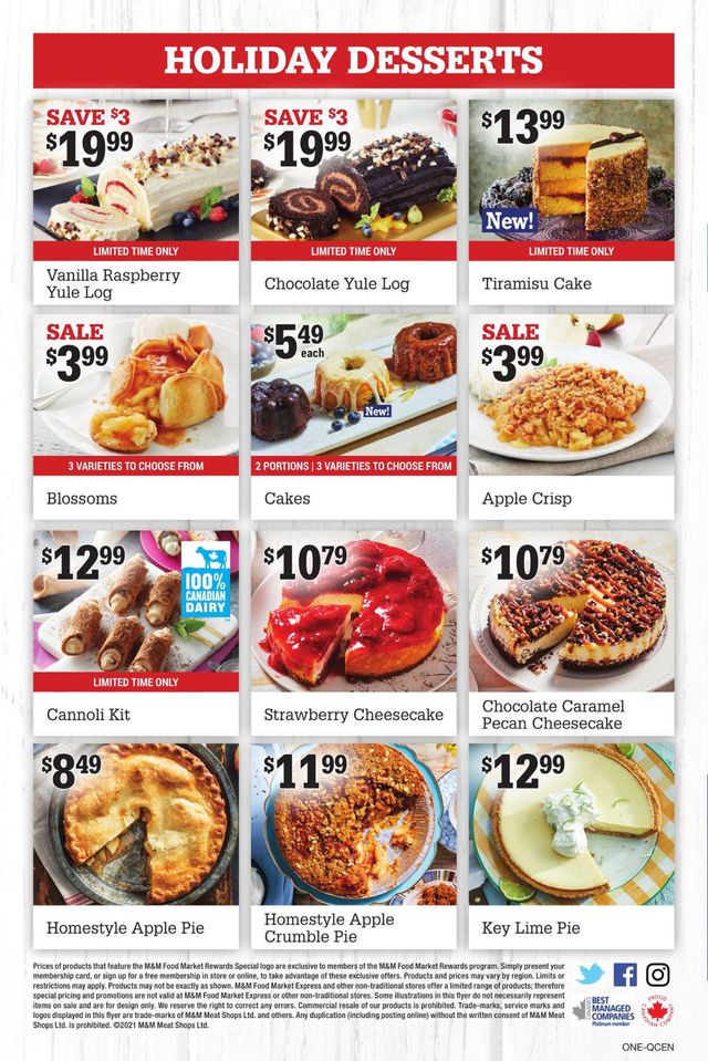 M&M Food Market Flyer from 12/16/2021