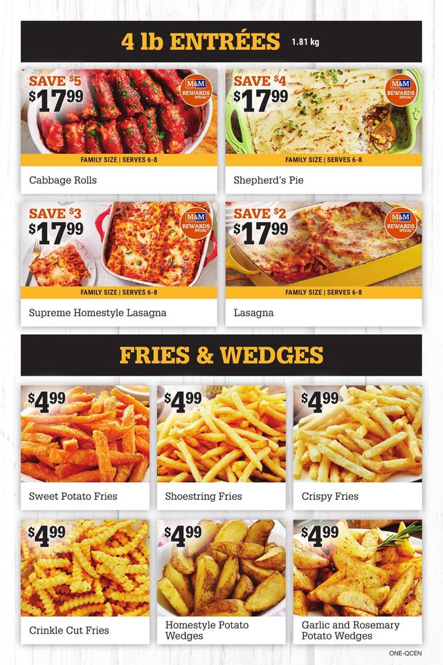 M&M Food Market Flyer from 12/30/2021