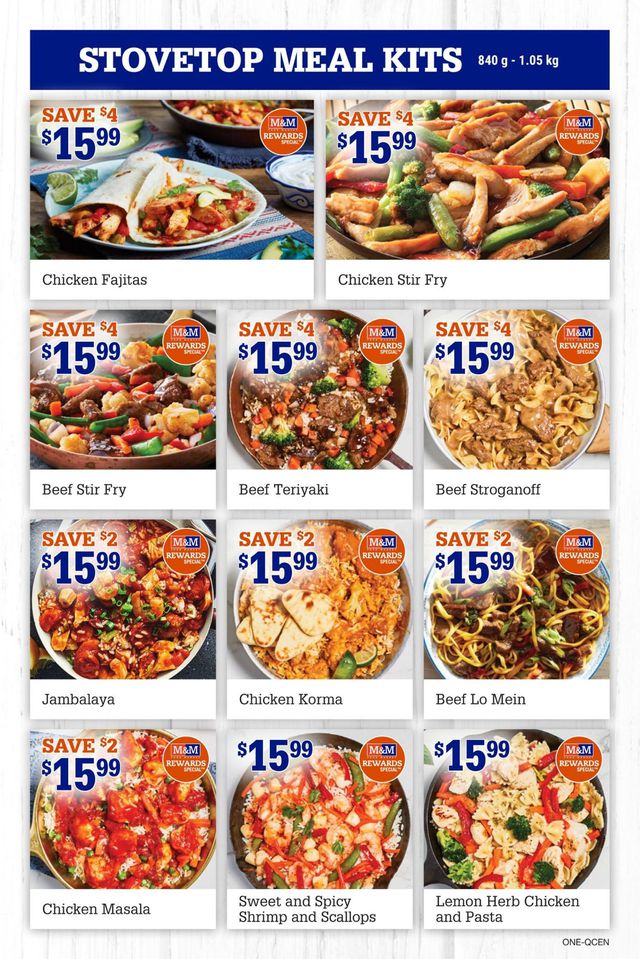 M&M Food Market Flyer from 01/13/2022