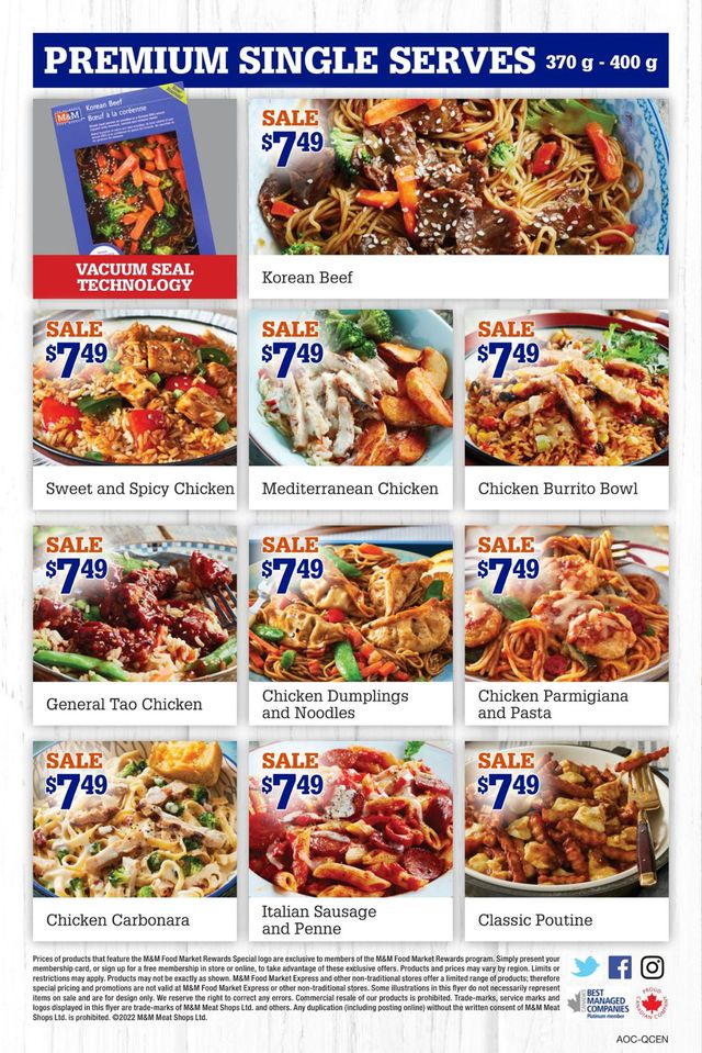 M&M Food Market Flyer from 01/27/2022