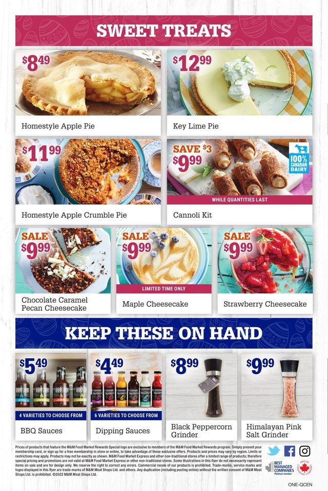 M&M Food Market Flyer from 04/14/2022