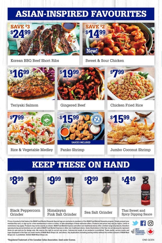 M&M Food Market Flyer from 04/21/2022