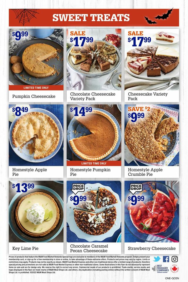 M&M Food Market Flyer from 10/27/2022