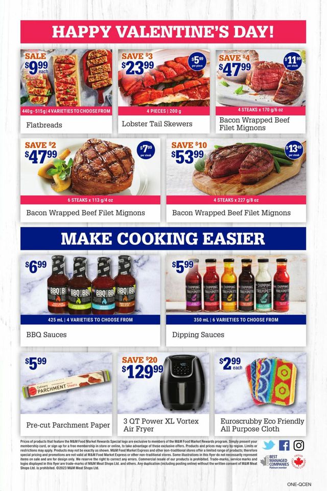 M&M Food Market Flyer from 02/09/2023
