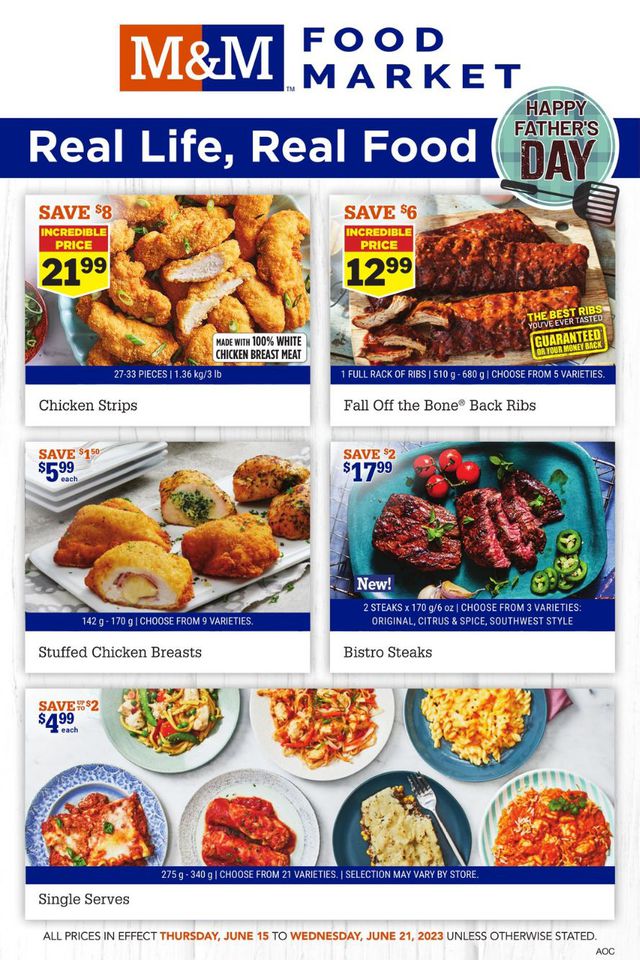 M&M Food Market Flyer from 06/15/2023