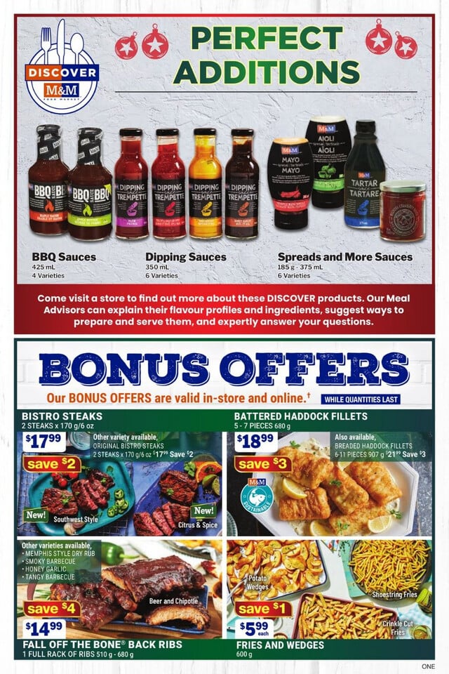 M&M Food Market Flyer from 12/14/2023