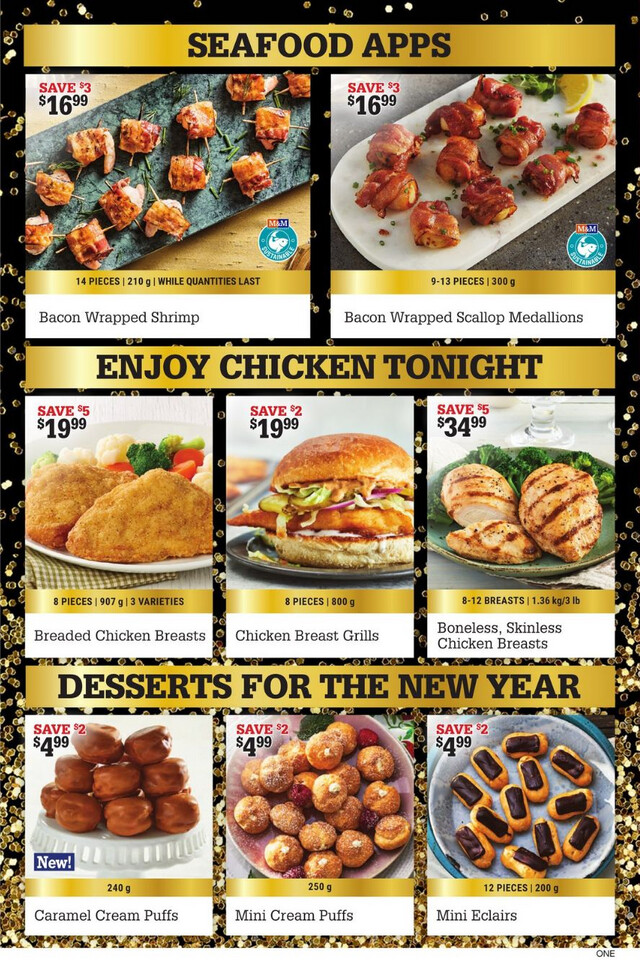 M&M Food Market Flyer from 12/28/2023