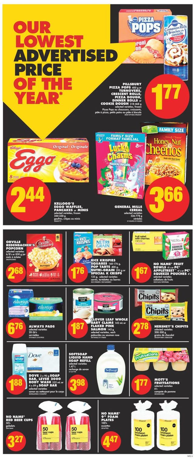 No Frills Flyer from 08/29/2019