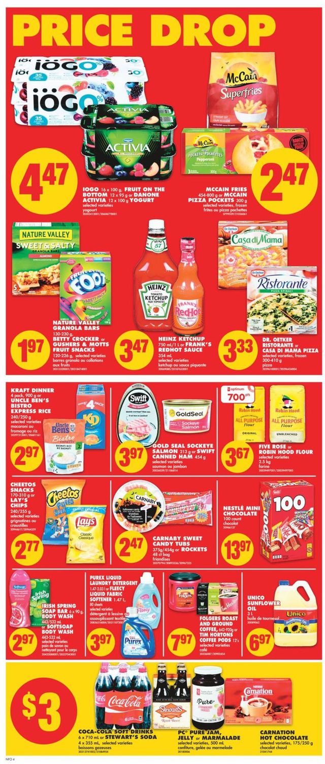 No Frills Flyer from 10/17/2019