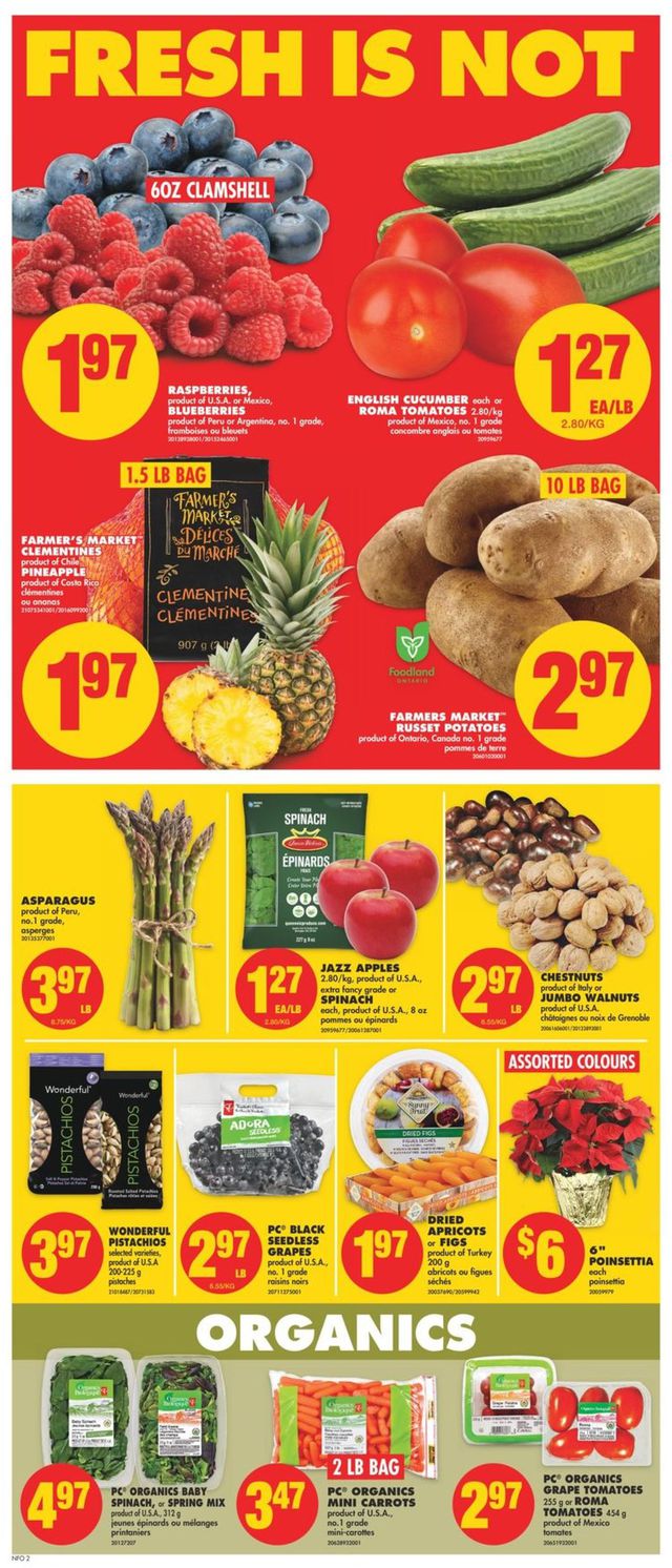 No Frills Flyer from 11/28/2019