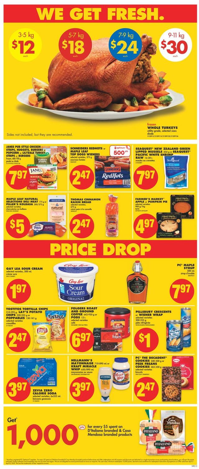 No Frills Flyer from 04/02/2020