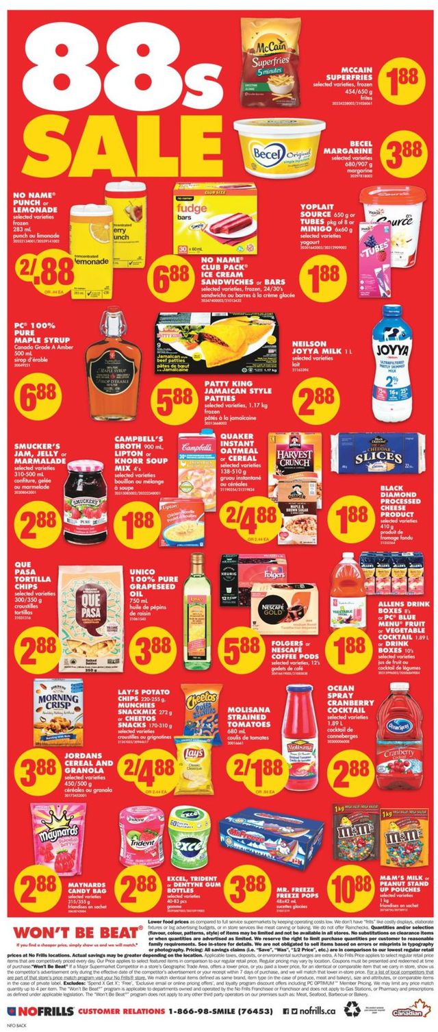 No Frills Flyer from 06/25/2020