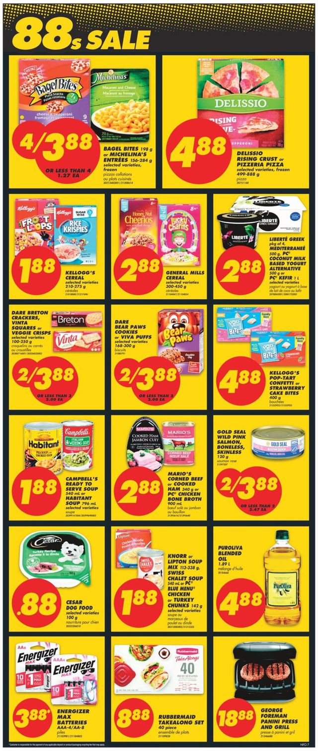 No Frills Flyer from 03/11/2021