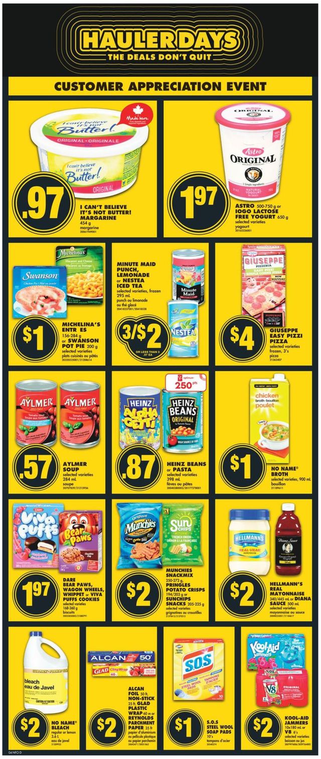 No Frills Flyer from 04/22/2021