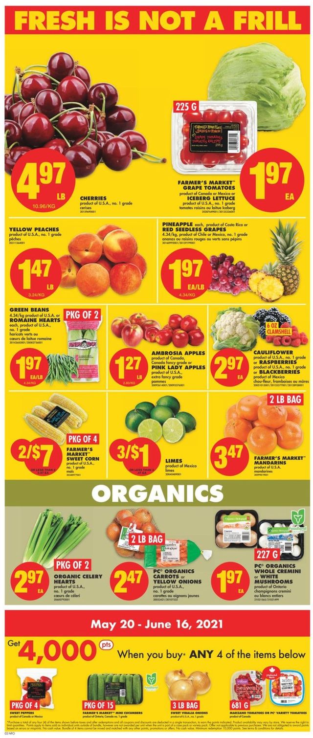 No Frills Flyer from 05/20/2021