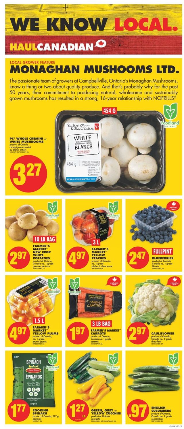 No Frills Flyer from 07/29/2021