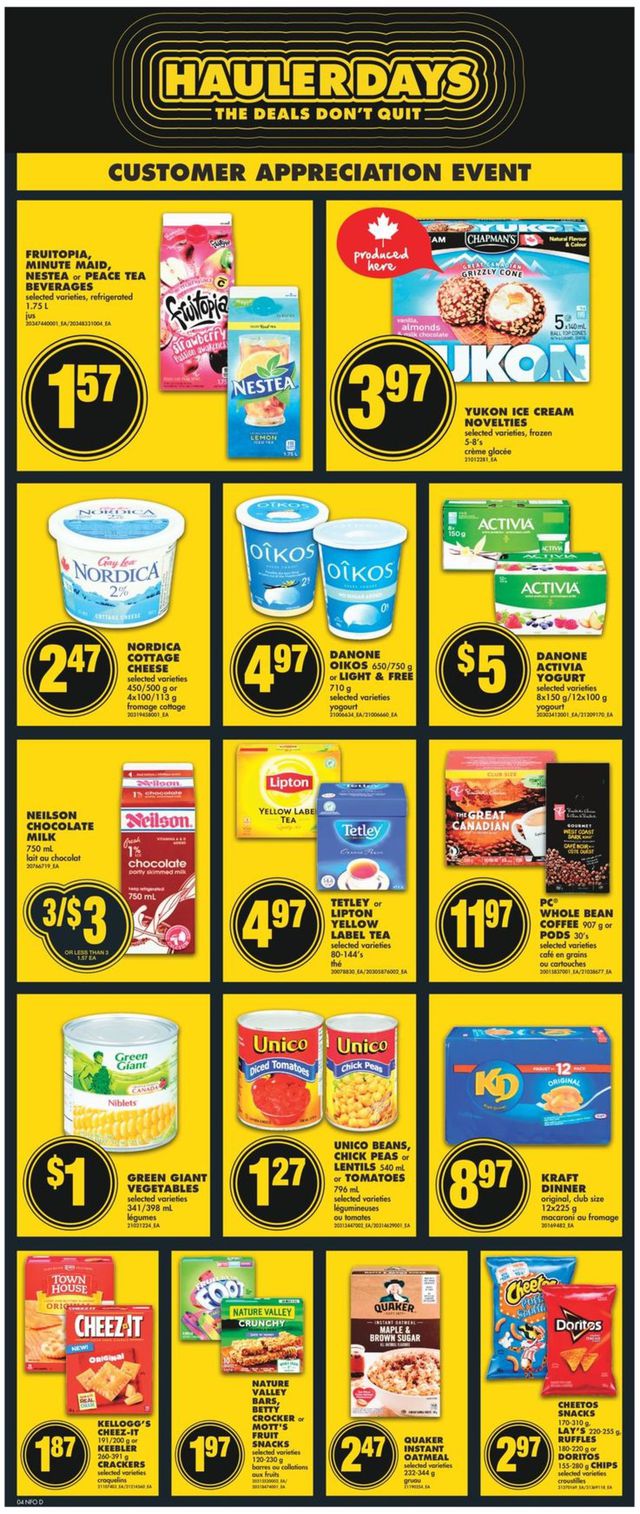 No Frills Flyer from 10/28/2021