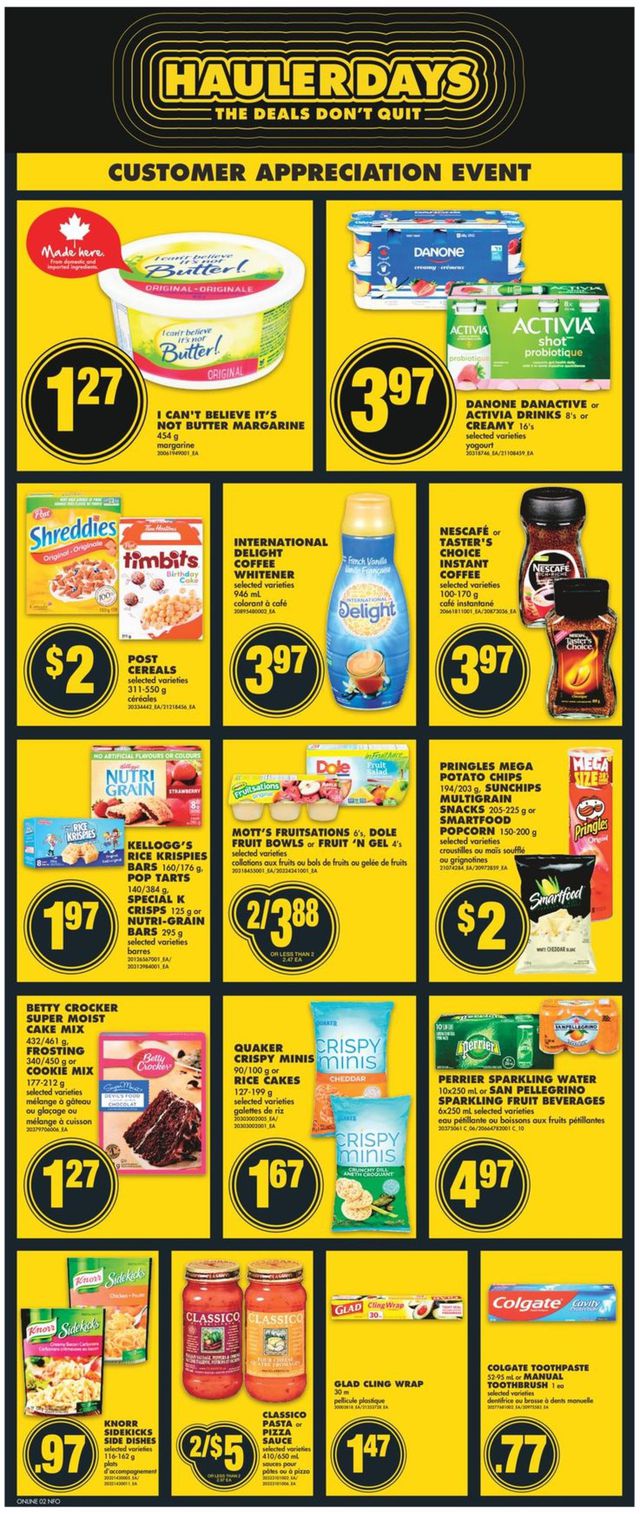 No Frills Flyer from 10/28/2021