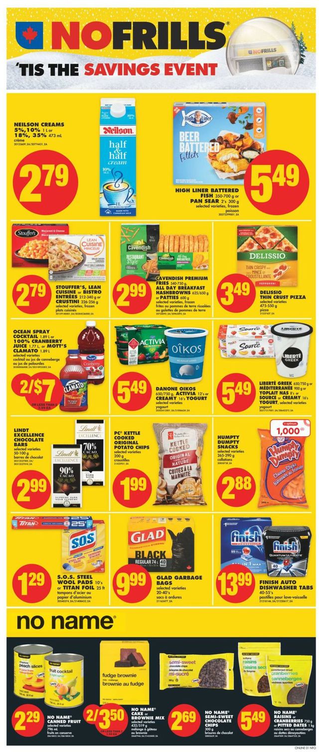 No Frills Flyer from 11/24/2022
