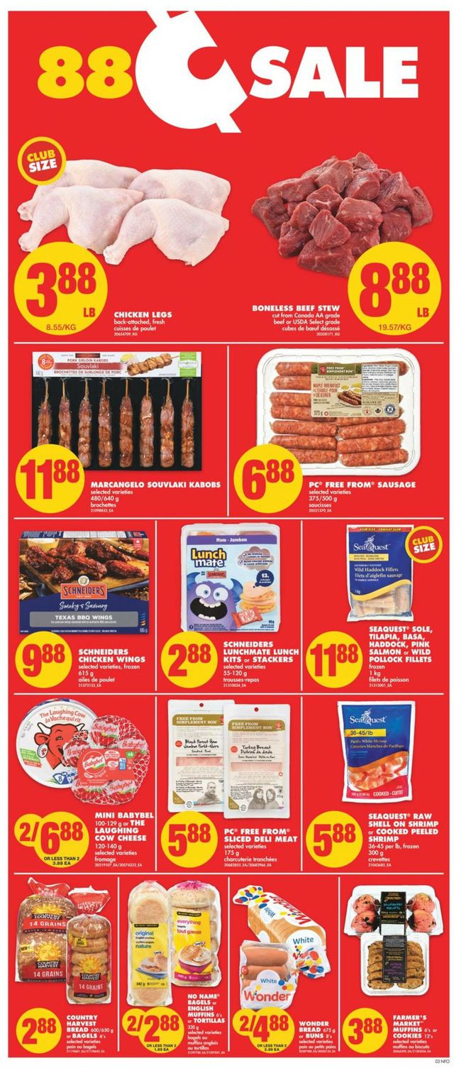 No Frills Flyer from 01/12/2023
