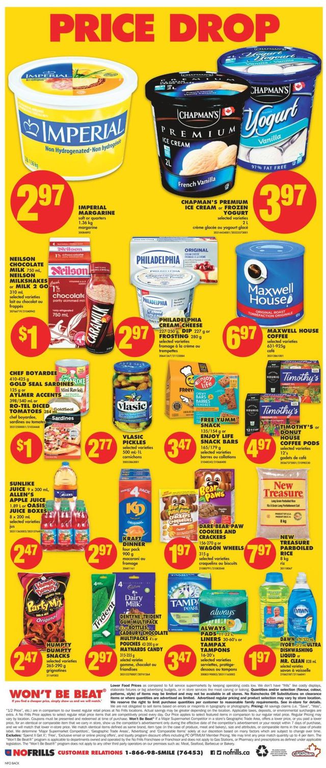 No Frills Flyer from 07/18/2019