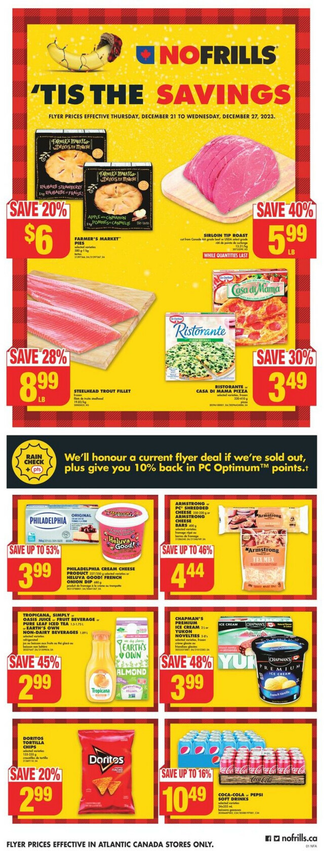 No Frills Flyer from 12/21/2023