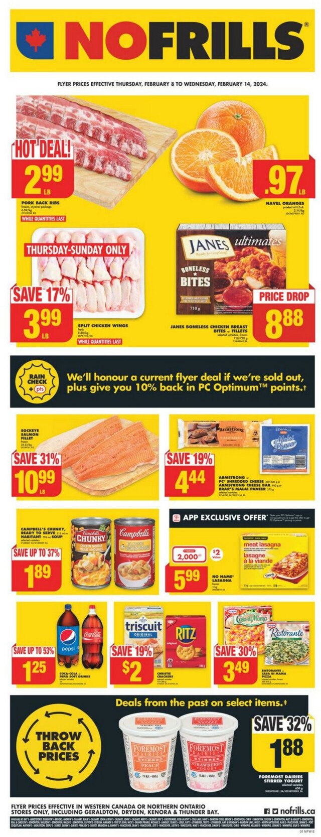 No Frills Flyer from 02/08/2024