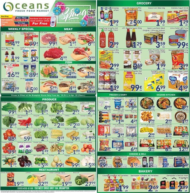 Oceans Flyer from 04/16/2021
