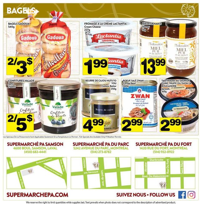 PA Supermarché Flyer from 06/29/2020