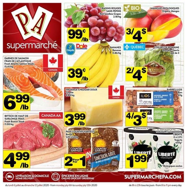 PA Supermarché Flyer from 07/06/2020