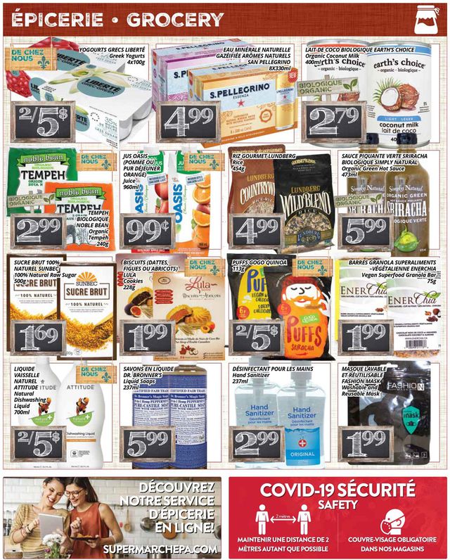 PA Supermarché Flyer from 08/17/2020