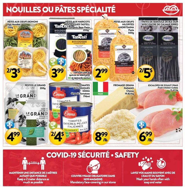 PA Supermarché Flyer from 08/24/2020