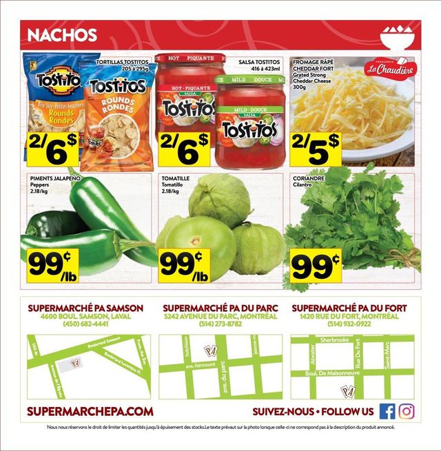 PA Supermarché Flyer from 12/07/2020