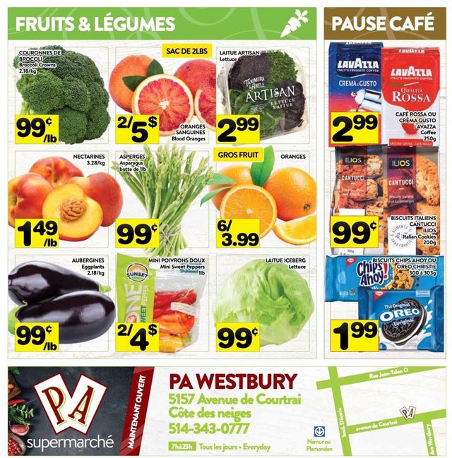 PA Supermarché Flyer from 03/01/2021