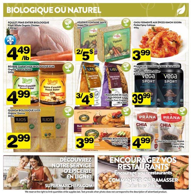 PA Supermarché Flyer from 03/29/2021