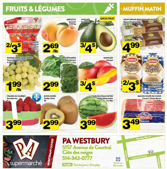 PA Supermarché Flyer from 06/07/2021