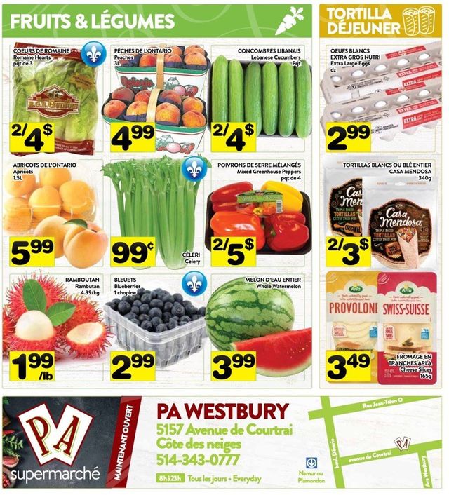 PA Supermarché Flyer from 08/02/2021