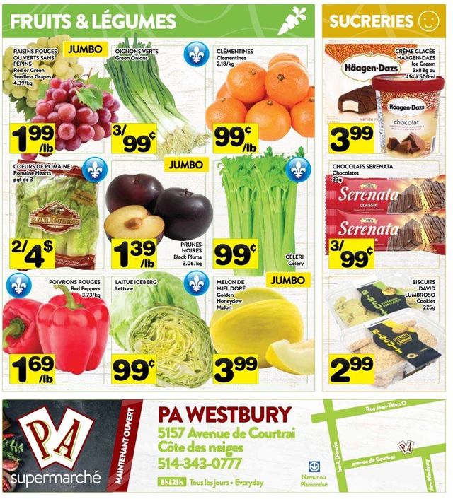 PA Supermarché Flyer from 08/16/2021