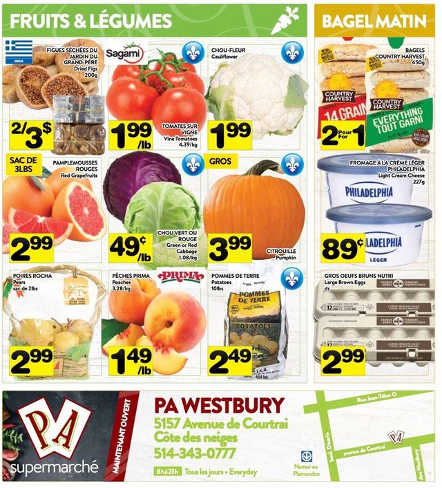 PA Supermarché Flyer from 10/04/2021