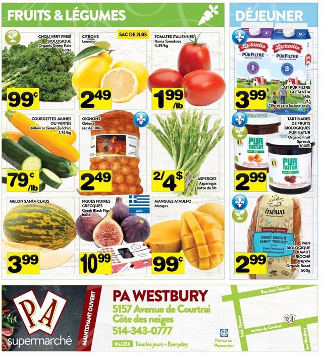 PA Supermarché Flyer from 11/01/2021