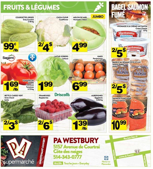 PA Supermarché Flyer from 11/22/2021