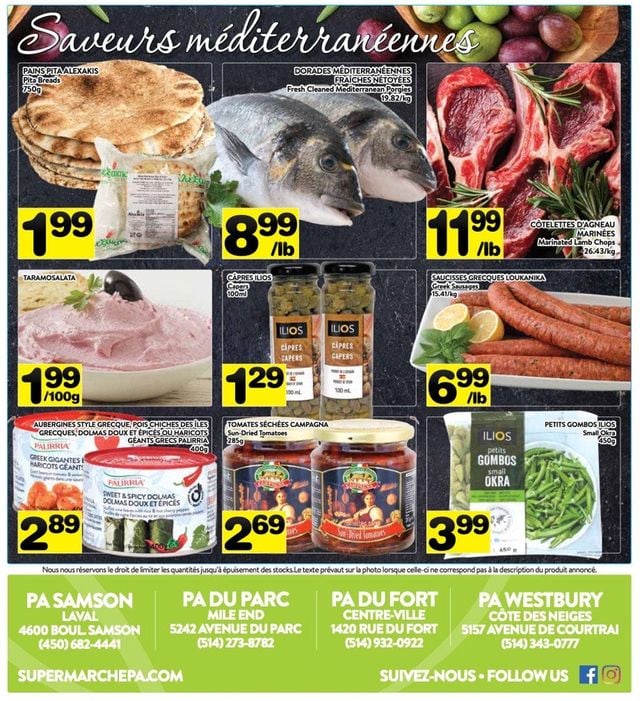 PA Supermarché Flyer from 02/21/2022