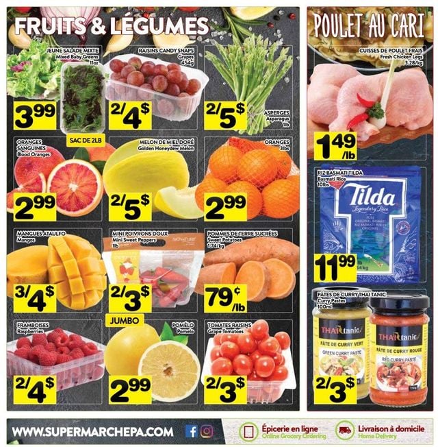 PA Supermarché Flyer from 03/14/2022