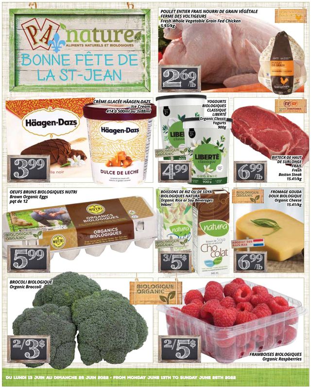 PA Supermarché Flyer from 06/13/2022